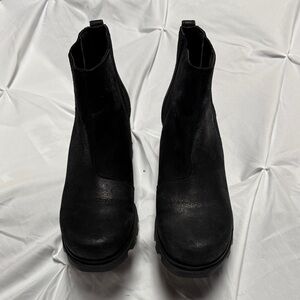 Sorry Joan of Arctic Wedge Bootie